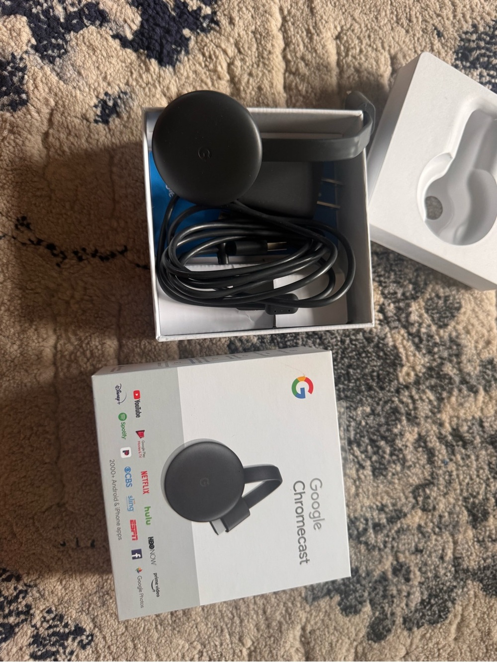 google Chromecast Streaming Dongle - Black